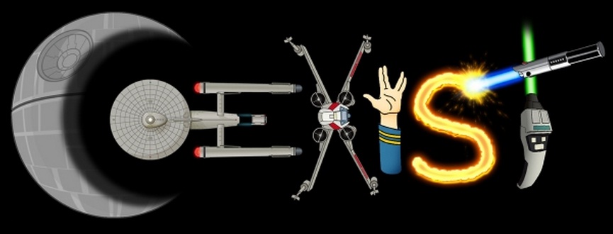 starWars_starTrek_coexist Star Wars é ficção científica - Parte IV - Conclusão