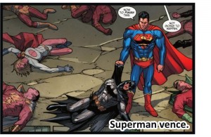 BatmanVsSuperman13-SupermanVence-300x195 Batman vs Superman Parte VI – Exemplos de lutas contra um Homem-de-Aço verossímil