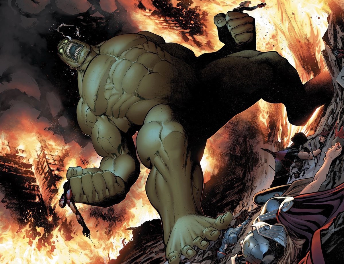 biiiirrrlllll Guerra Civil II: Destino de Hulk "esmaga" o coração dos fãs