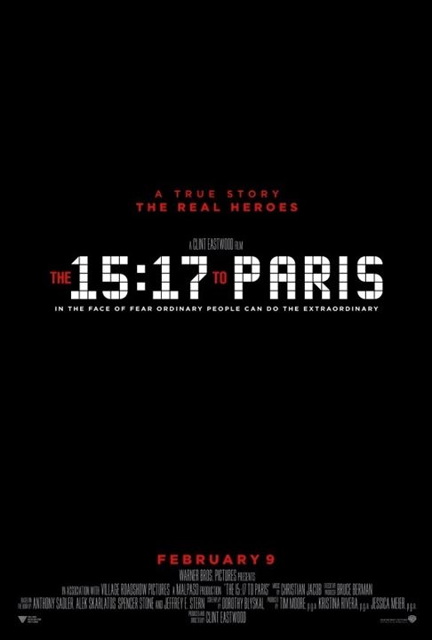 trem_poster-1 Crítica: 15H17 - Trem para Paris (The 15:17 to Paris)
