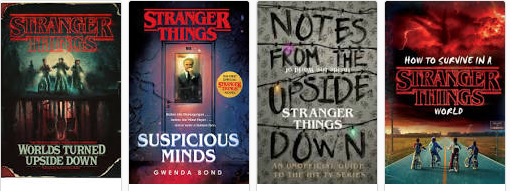 strangerbooks Stranger Things terá universo expandido em livros, HQs, jogos...