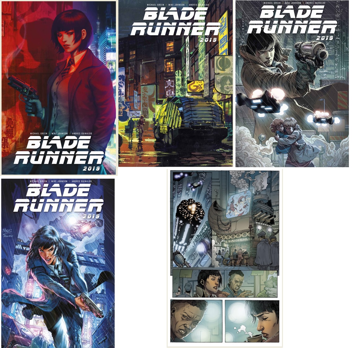 br Lançados quadrinhos de Blade Runner ambientados na época do filme clássico
