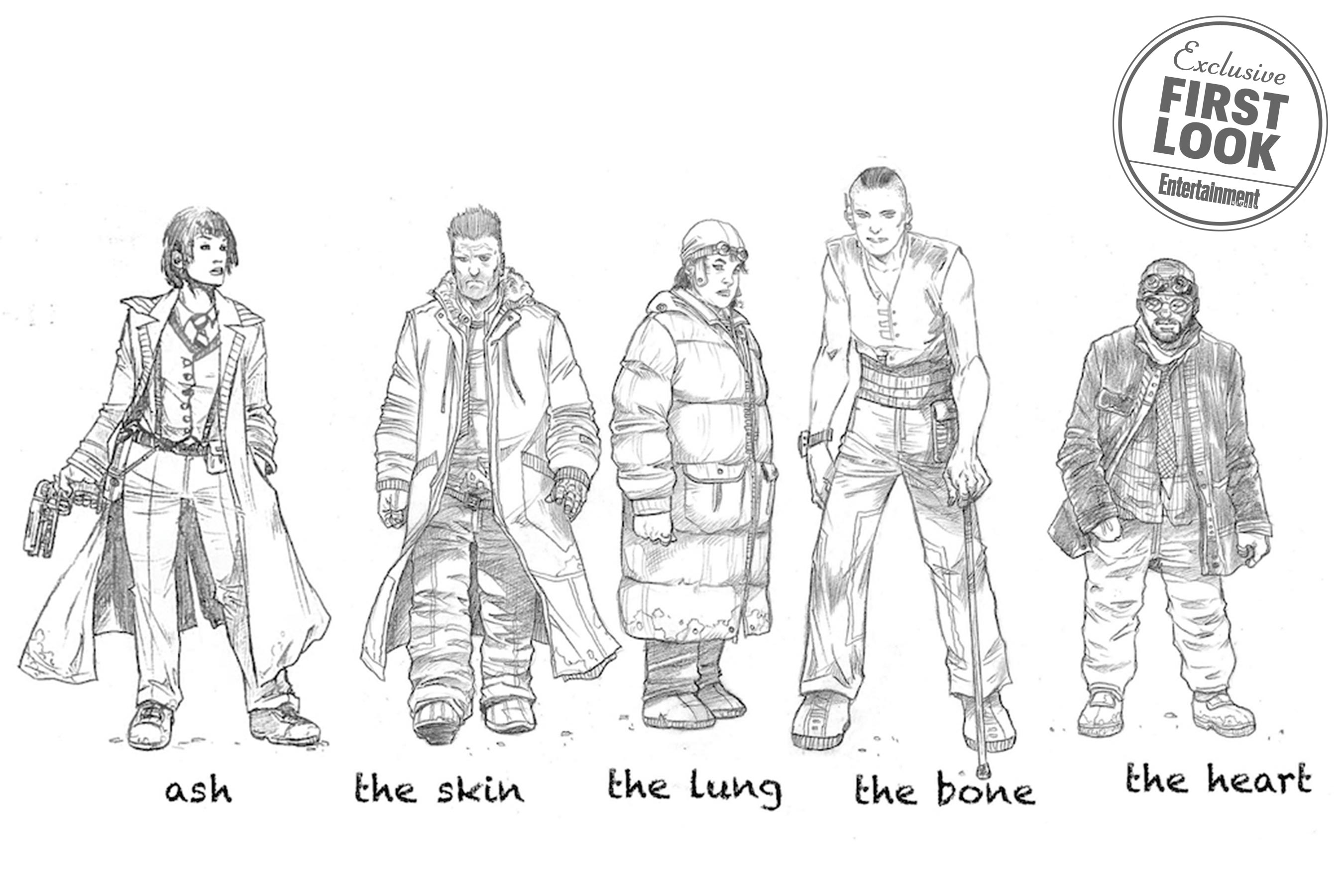 personagens Lançados quadrinhos de Blade Runner ambientados na época do filme clássico