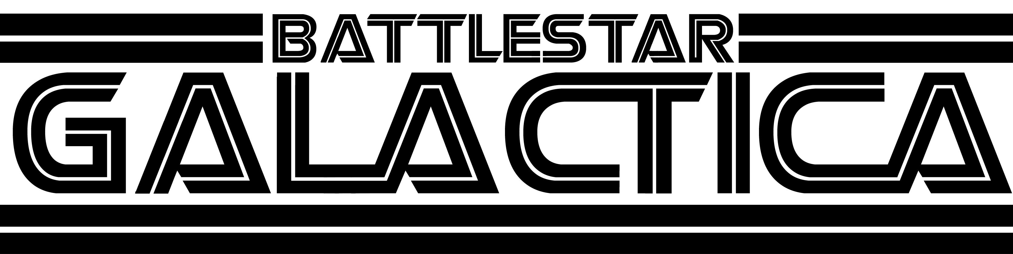 Battlestar_Galactica-logo-black Atualizações do Mundo Geek - Fevereiro 2024