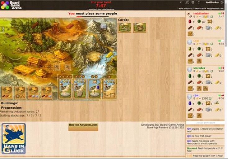 Jogos de tabuleiro online no seu navegador • Board Game Arena