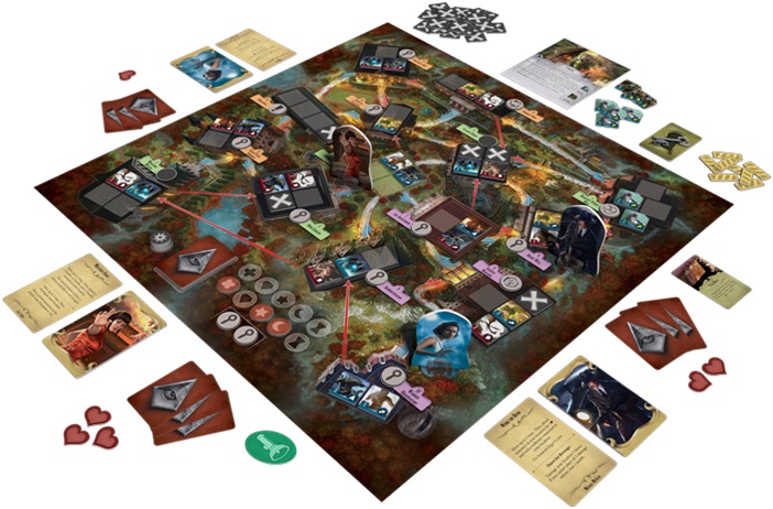 Arkham Horror Jogo De Tabuleiro Em Miniatura Investigador 1/64