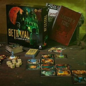 01-Betrayal-3-300x298 Na Mesa: Betrayal at House on the Hill Seria o Evil Dead dos Board Games?