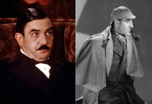 02-Finey-e-Rathbone-300x206 A modernização de Hercule Poirot e Sherlock Holmes