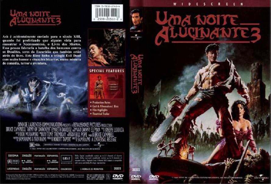 The Evil Dead 2 - Uma Noite Alucinante - filme velho review