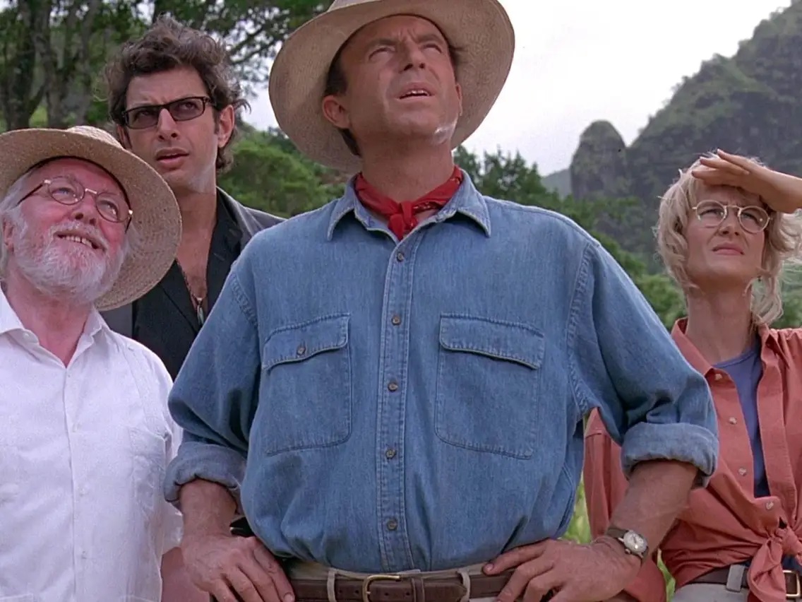 cast Jurassic Park - O Parque dos Dinossauros - 30 anos
