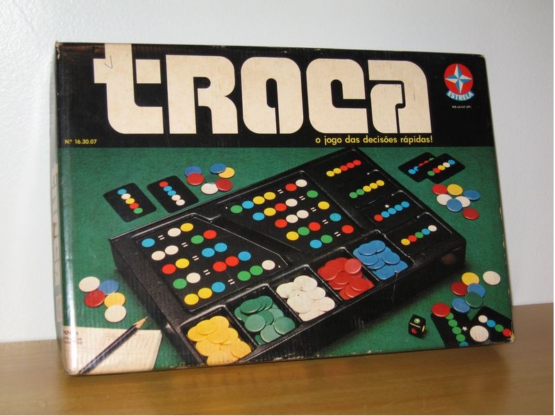 Antigo Jogo Ludo e Ludo Real Estrela Anos 70