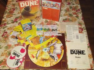 Dune-1979-componentes-BGG-300x224 19ª Dica p/ Novos Jogadores – BG Modernos Pré-Catan - Anos 70